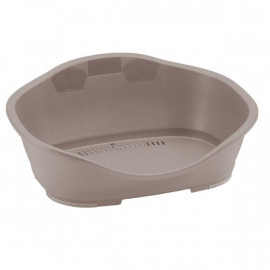 Stefanplast Sleeper Sert Plastik Kedi ve Köpek Yatağı Vizon 96x68x37.5 Cm No:5 Stefanplast Sleeper Sert Plastik Kedi ve Köpek Yatağı Vizon 96x68x37.5 Cm No:5