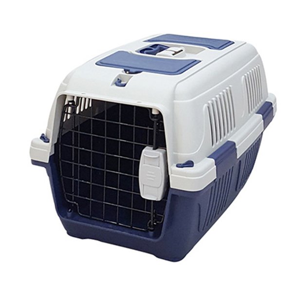 Strong 63x41x40 cm Pet Taşıma Çantası Lacivert | Kedi Taşıma Kutusu