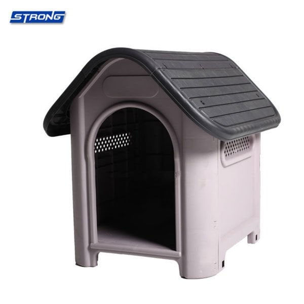 Strong 87x72x75 Cm Kapılı Köpek Kulübesi | Plastik Köpek Kulubesi
