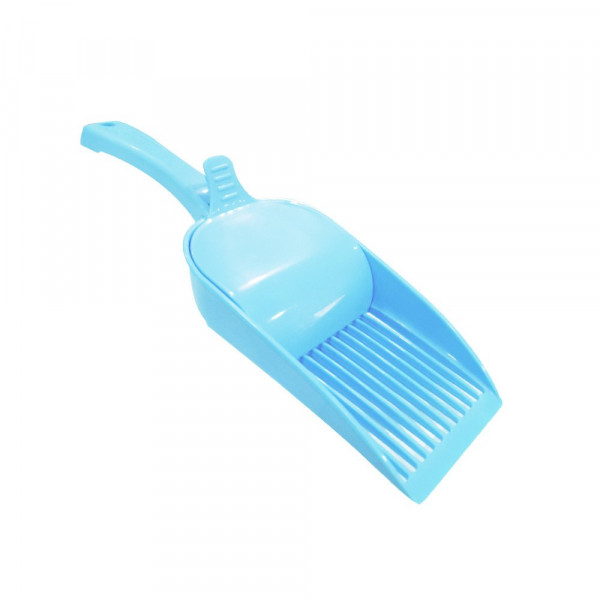 Strong Hazneli Kedi Kumu Toplama Küreği Mavi | Kedi Tuvalet Küreği