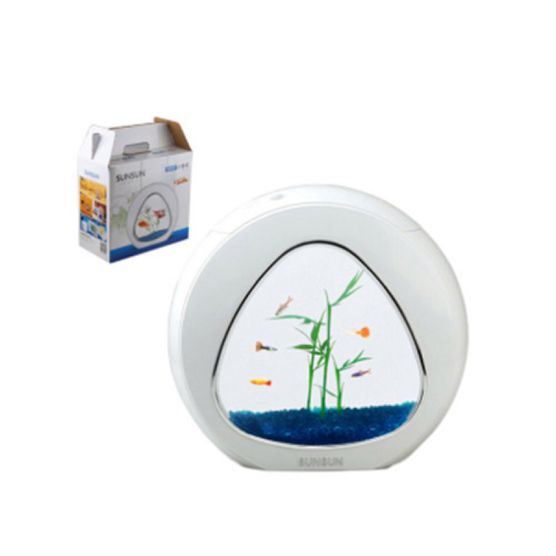 Sunsun Akv. 4 Lt. Beyaz ø29x15x26,5 Cm | Tatlı Su Akvaryumu Sunsun Akv. 4 Lt. Beyaz ø29x15x26,5 Cm | Tatlı Su Akvaryumu