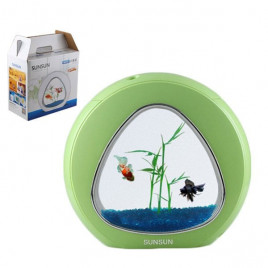 Komple Akvaryum 29x15x26.5 Cm 4 Lt Yeşil | Tatlı Su Akvaryumu Komple Akvaryum 29x15x26.5 Cm 4 Lt Yeşil | Tatlı Su Akvaryumu