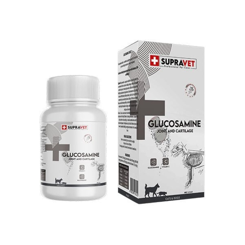 Supravet 75 Tablet Glucosamine C Vitamini | Kedi Eklem Ve Kas Bakım Supravet 75 Tablet Glucosamine C Vitamini | Kedi Eklem Ve Kas Bakım