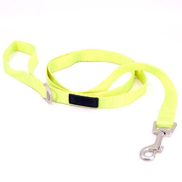 Tailpetz 140x1,5 Cm Sevk Kayışı (S) Neon Sarı | Köpek Gezdirme Tasması