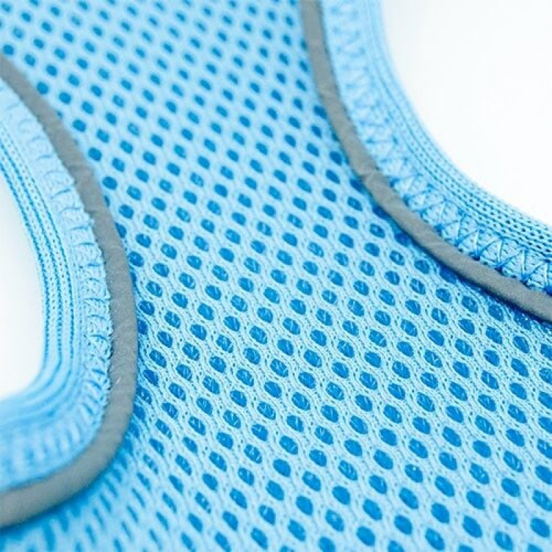 Tailpetz (M) Air Mesh Göğüs Tasması Mavi | Köpek Göğüs Tasması