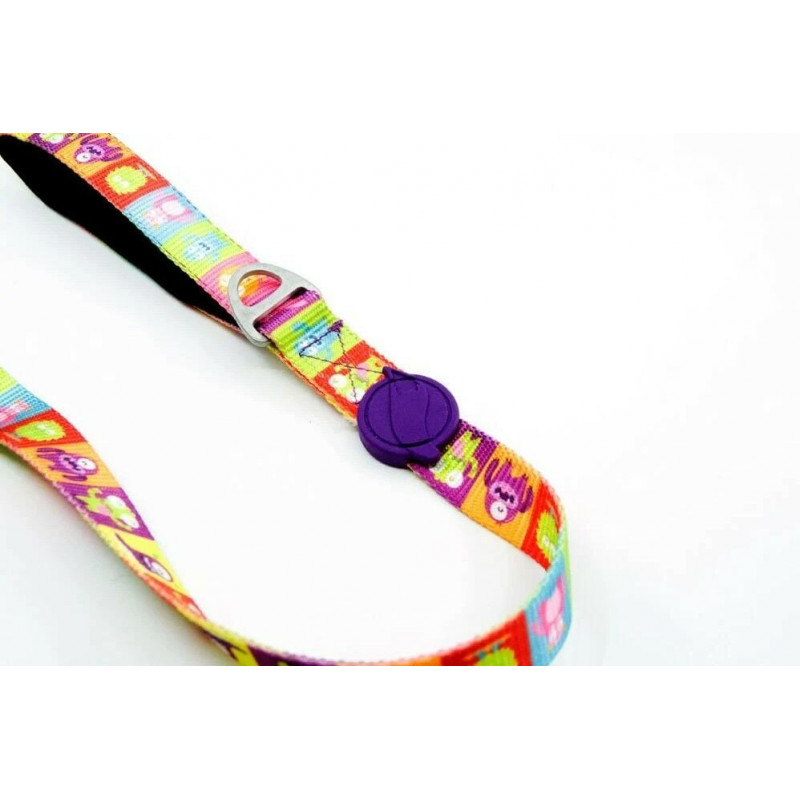 Tailpetz M Alliens Leash Sevk Kayışı 2x140 Cm | Köpek Gezdirme Tasması