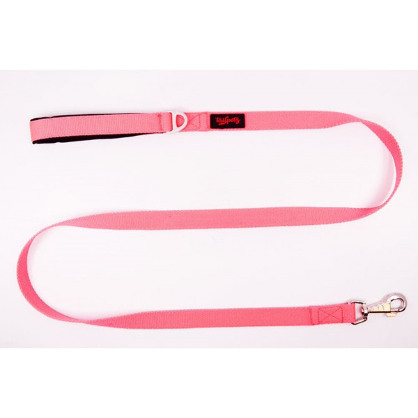 Tailpetz M Leash Sevk Kayışı Pembe 2x140 Cm | Köpek Gezdirme Tasması
