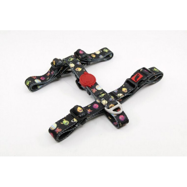 Tailpetz S Space Desenli Göğüs Tasması 24-38x32-51 Cm | Köpek Göğüs Tasması