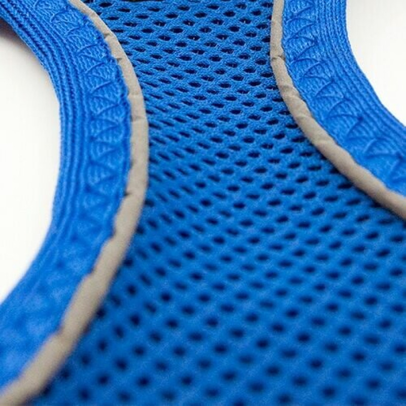 Tailpetz XL Air Mesh Harness Göğüs Tasması Saks Mavi 42-54x54-60 Cm | Köpek Göğüs Tasması