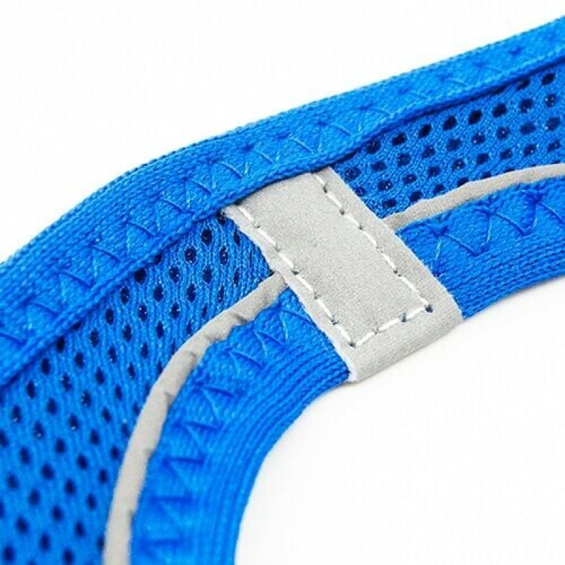 Tailpetz XL Air Mesh Harness Göğüs Tasması Saks Mavi 42-54x54-60 Cm | Köpek Göğüs Tasması