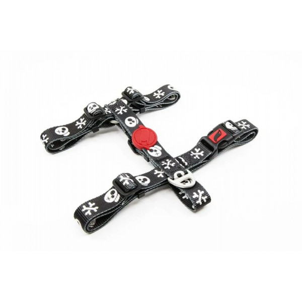 Tailpetz XS Boo Desenli Göğüs Tasması 19-33x22-37 Cm | Köpek Göğüs Tasması