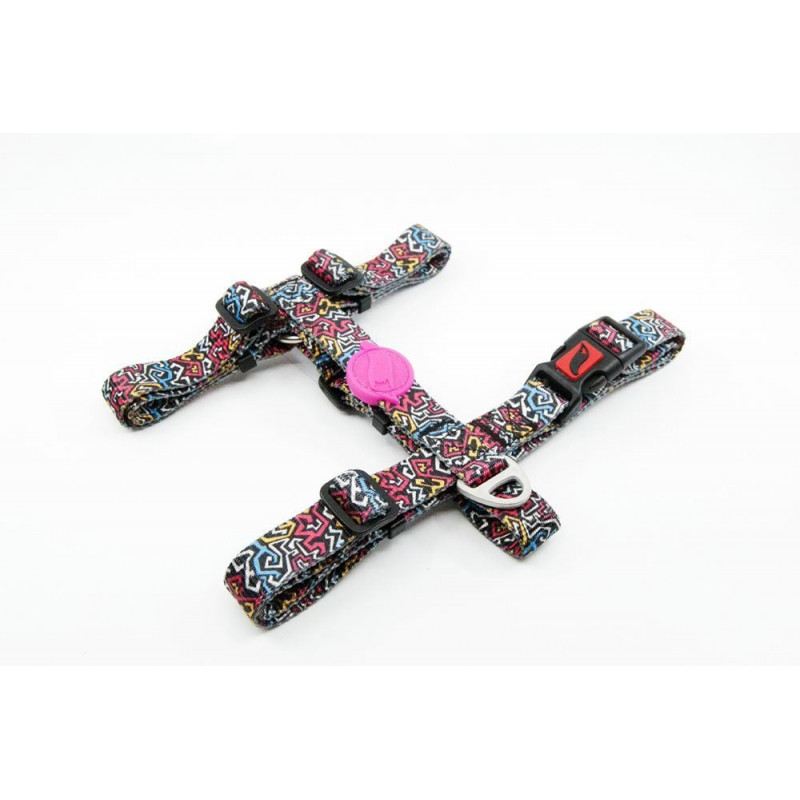 Tailpetz XS Graffiti Desenli Göğüs Tasması 19-33x22-37 Cm | Köpek Göğüs Tasması Tailpetz XS Graffiti Desenli Göğüs Tasması 19-33x22-37 Cm | Köpek Göğüs Tasması