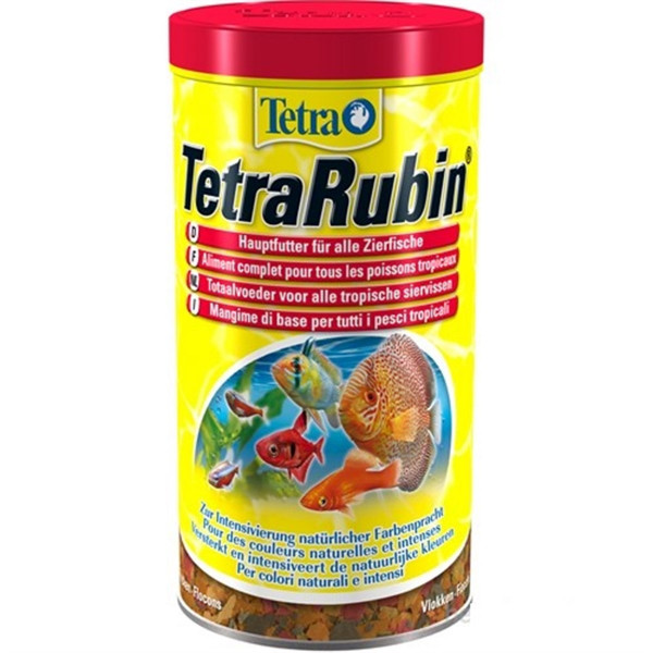 Tetra 100 Ml Rubin Flakes Renklendirici Yem | Tatlı Su Akvaryumu Yemi