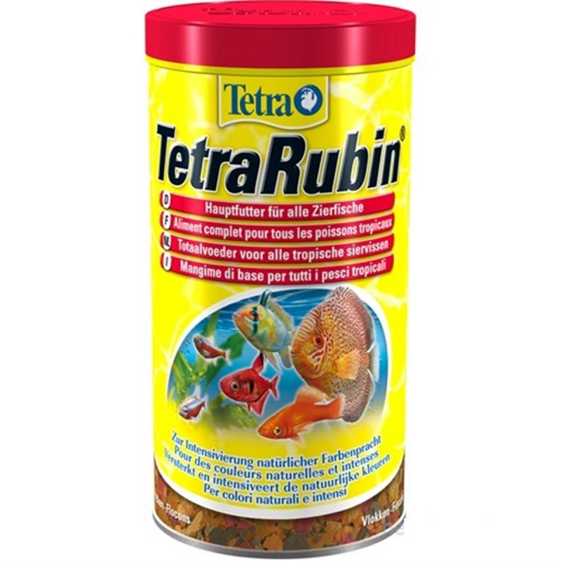 Tetra 100 Ml Rubin Flakes Renklendirici Yem | Tatlı Su Akvaryumu Yemi