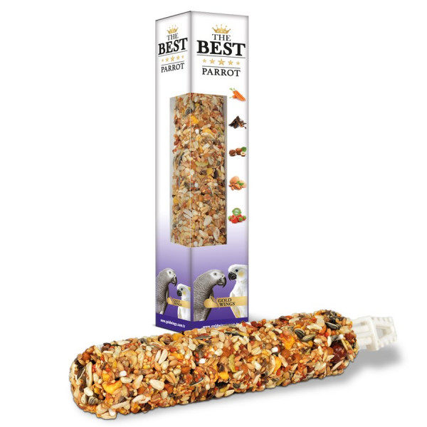 Gold Wings Tekli The Best Lüx Jumbo Papagan Krakeri | Kuş Krakeri