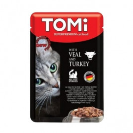 100 Gr Dana Etli ve Hindili Pouch Yetişkin Kedi Maması 