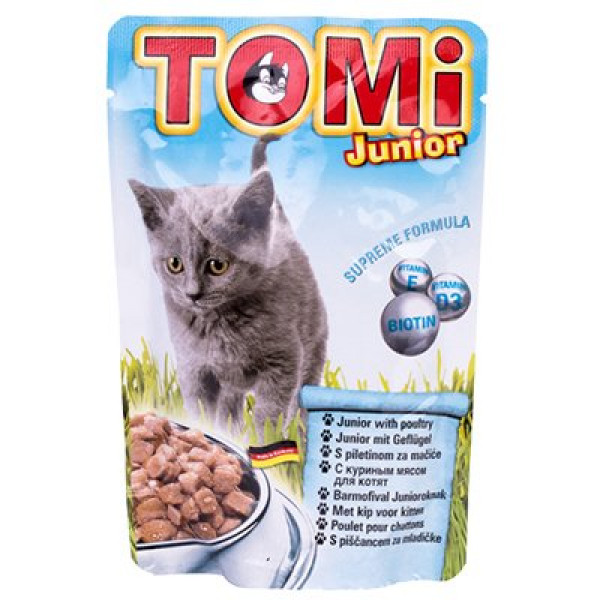 Tomi 100 Gr Kanatlı Etli Pouch Yavru 