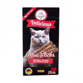40 Gr Salamlı Mini Stick Kedi Ödül Maması 