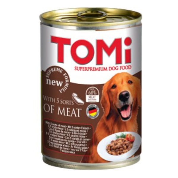 Tomi 400 Gr Karışık Etli | Yetişkin Köpek Konserve Maması