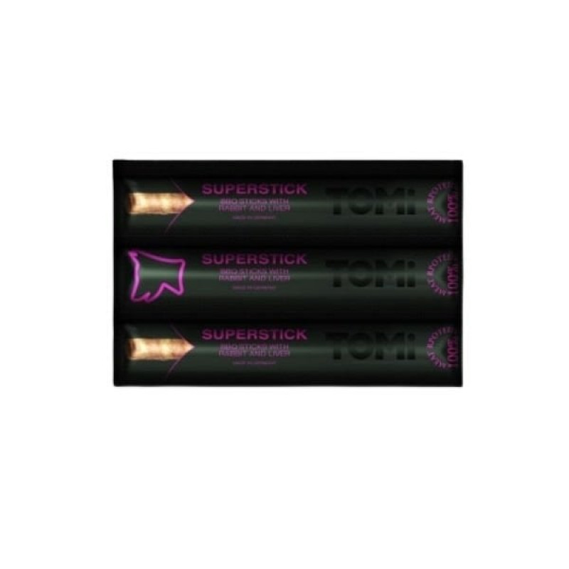 Tomi Tavşan ve Ciğerli BBQ Stick Köpek Ödül Maması 1 Adet 3x10 Gr