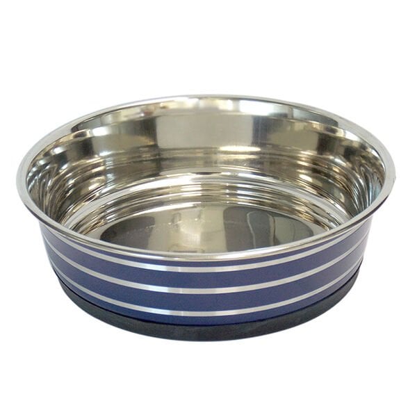 Tommy 21 Cm Kaydırmazlı Çelik Renkli | Metal Mama Ve Su Kabı