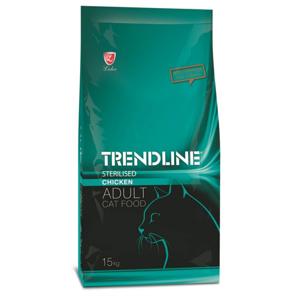 Trendline 15 Kg Kısırlaştırılmış Tavuklu | Kısırlaştırılmış Kedi Maması