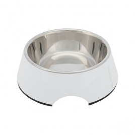 0,4 Lt Mama ve Su Kabı Melamin/Paslanmaz Çelik 17 Cm Beyaz