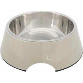 0,8 Lt Çelik Mama & Su Kabı Melamin & 22 Cm Kum Beji 0,8 Lt Çelik Mama & Su Kabı Melamin & 22 Cm Kum Beji