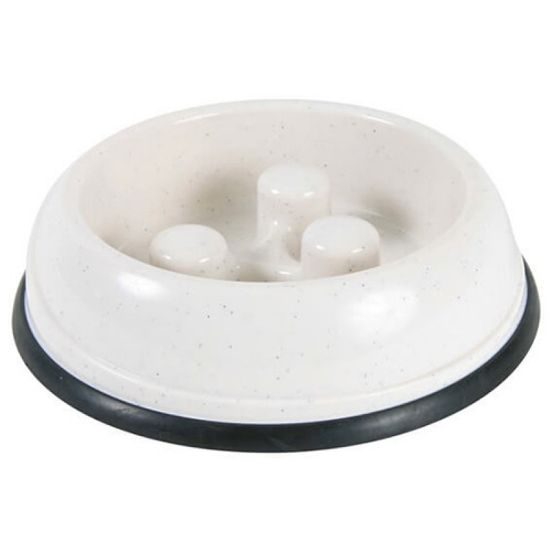 Trixie 0,9Lt Yavaş Besleme Mama Kabı 23Cm | Metal Mama Ve Su Kabı