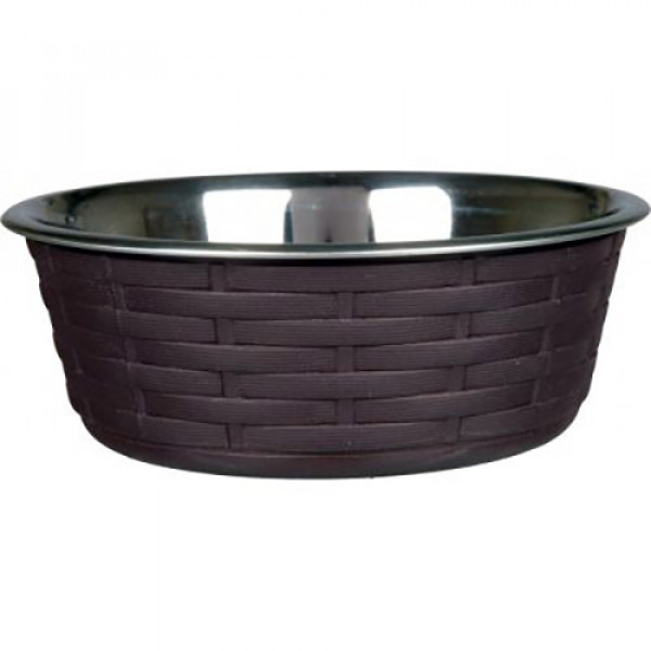 Trixie 1,7 Lt Paslanmaz Çelik Mama Su Kabı 21 Cm | Metal Mama Ve Su Kabı