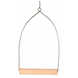 Trixie 10,5x22,5 Cm Ahşap Metal Askılı Tünek | Kuş Salıncağı Trixie 10,5x22,5 Cm Ahşap Metal Askılı Tünek | Kuş Salıncağı