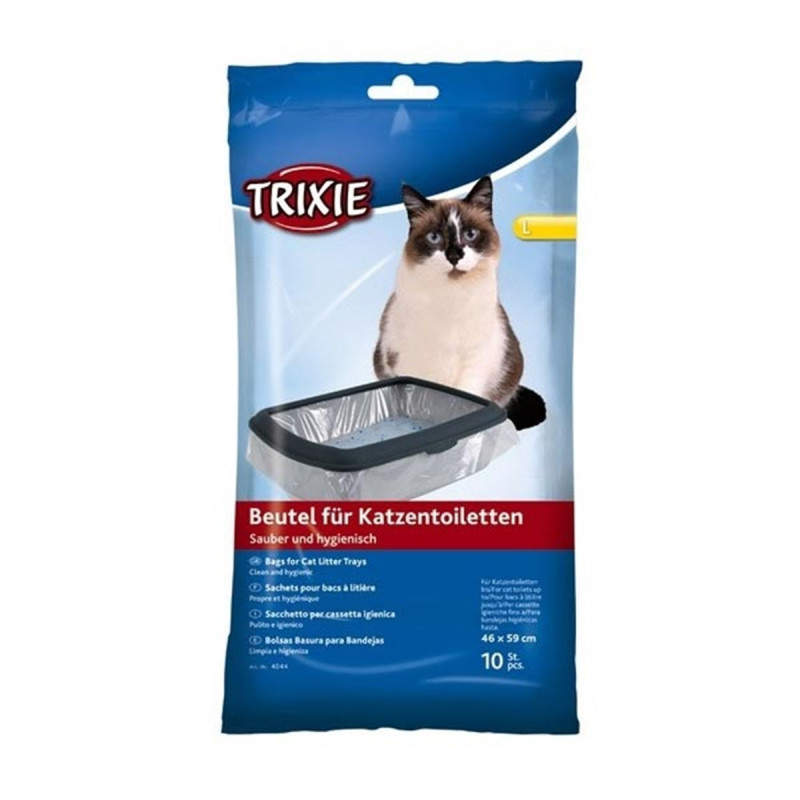 Trixie 10 Adet Kedi Kumu Torbası L 46x59 Cm | Kedi Tuvalet Poşeti Trixie 10 Adet Kedi Kumu Torbası L 46x59 Cm | Kedi Tuvalet Poşeti