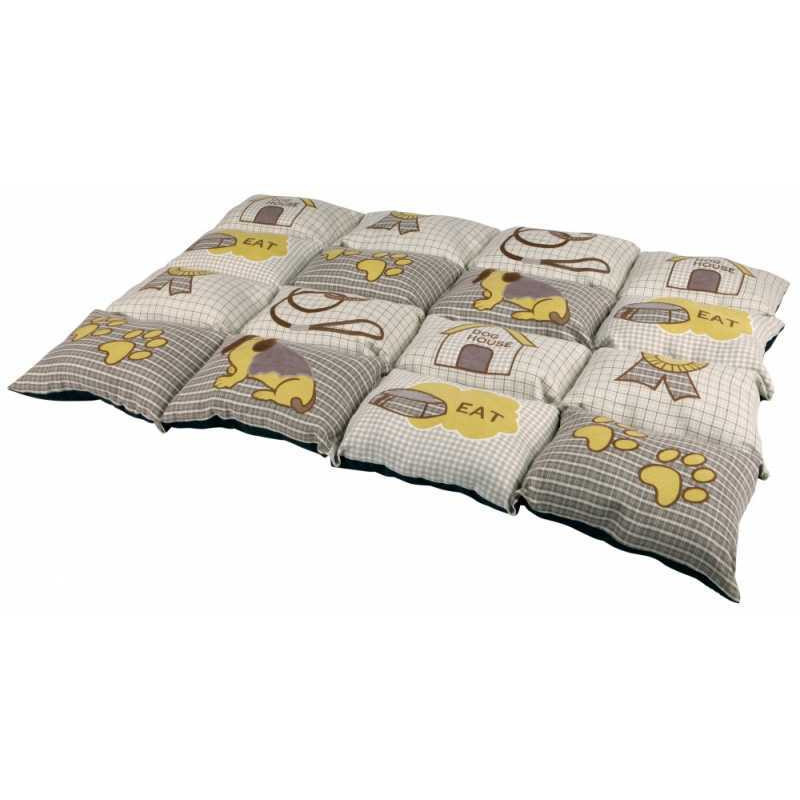 Trixie 100X70cm Yastığı Ve Yatağı Kahve/Bej | Kumaş Köpek Yatağı