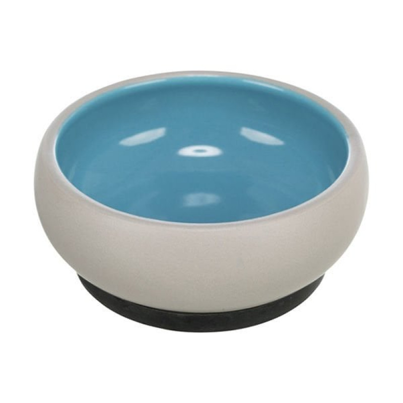 Trixie 11 Cm 0.3 Lt Kauçuk Kaymaz Tabanlı Seramik | Seramik Mama Ve Su Kabı