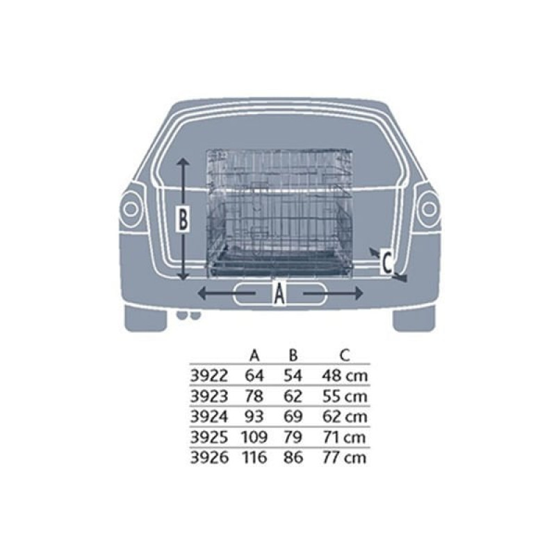 Trixie 116X86X77 Cm Galvaniz Taşıma Kafesi | Köpek Taşıma Çantası Ve Kafes