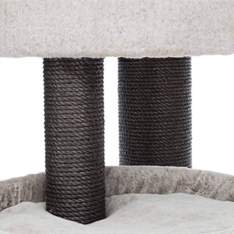 Trixie 133 Cm Tırmalama ve Oyun Evi Xxlarge Açık Gri | Peluş Kedi Yatağı