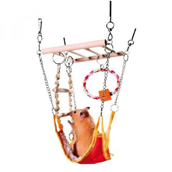 Trixie 17x22x15 Cm Hamster Hamaklı Asma Köprü | Hamster Diğer Ürünler