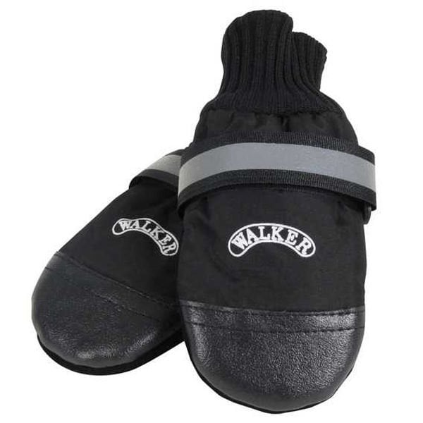 Trixie 2 Adet Yumuşak Köpek Patiği M Siyah | Köpek Patik Ayakkabısı