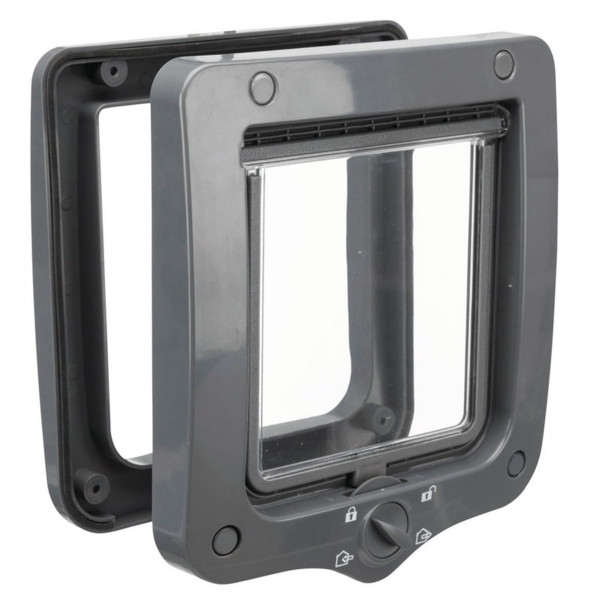 Trixie 20 x 22 Cm Dört Yönlü Kapı Gri | Kedi Kapısı