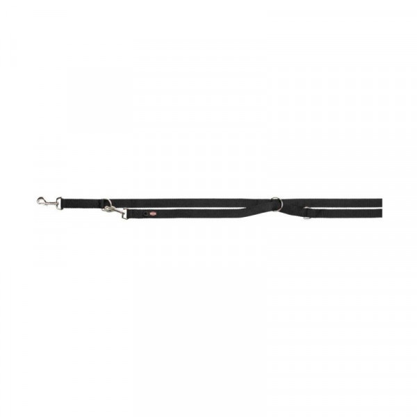 Trixie 2m / 20mm Premium Gezdirme Kayışı  Siyah | Köpek Gezdirme Tasması