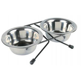 2x1,8Lt Paslanmaz Mama Su Kabı 20 Cm 