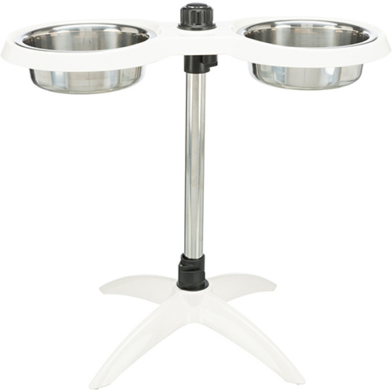 Trixie 2x2.4 Lt Ayaklı Mama ve Su Kabı 21cm Beyaz | Metal Mama Ve Su Kabı Trixie 2x2.4 Lt Ayaklı Mama ve Su Kabı 21cm Beyaz | Metal Mama Ve Su Kabı