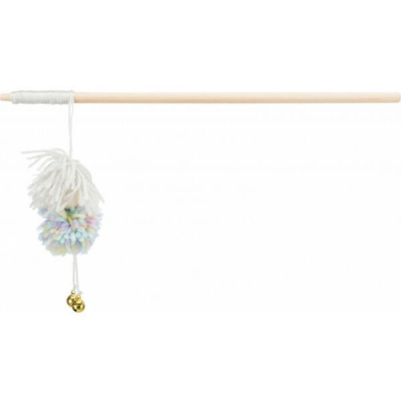 Trixie 34 Cm Toplu ve Tüylü Zilli Olta | Kedi Oltası Trixie 34 Cm Toplu ve Tüylü Zilli Olta | Kedi Oltası