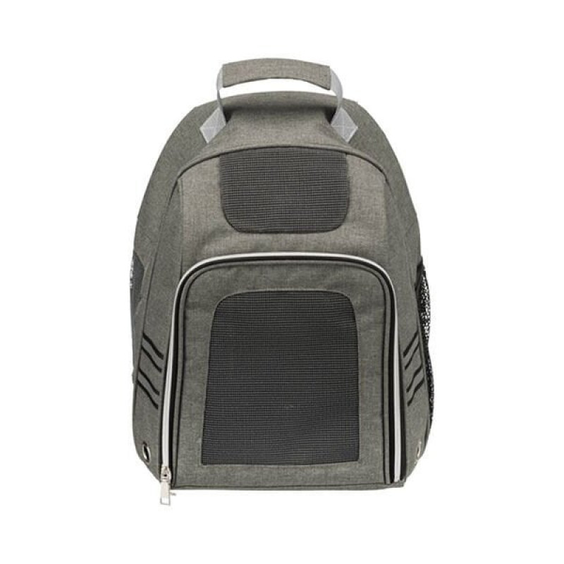 Trixie 34X44X26 Cm Sırt Taşıma Çantası Gri | Kedi Taşıma Çantası