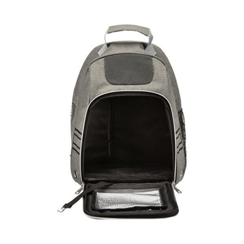 Trixie 34X44X26 Cm Sırt Taşıma Çantası Gri | Kedi Taşıma Çantası