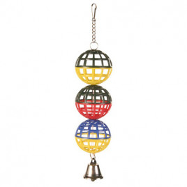 4,5 Cm Muhabbet Kuşu Zilli Toplar | Kuş Zilli Oyuncak