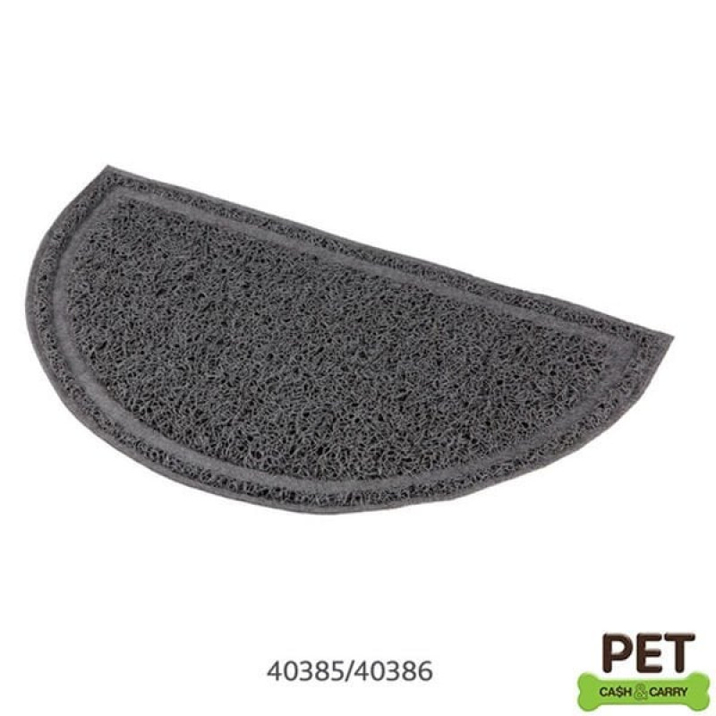 Trixie 41x25 Cm Tuvalet Önü Paspas Antrasit | Kedi Tuvalet Paspası