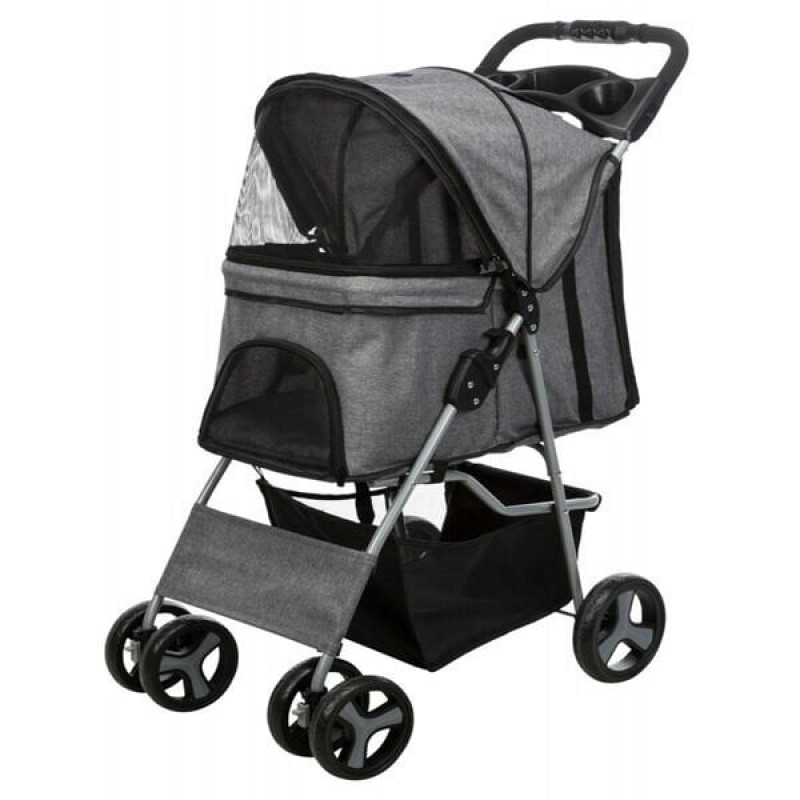 Trixie 47x100x80 Cm 4 Tekerlekli Araba Gri | Köpek Taşıma Çantası Ve Kafes Trixie 47x100x80 Cm 4 Tekerlekli Araba Gri | Köpek Taşıma Çantası Ve Kafes