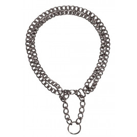 50 Cm 2 Sıra Zincir Tasma 2,5 Mm | Köpek Boyun Tasması 50 Cm 2 Sıra Zincir Tasma 2,5 Mm | Köpek Boyun Tasması