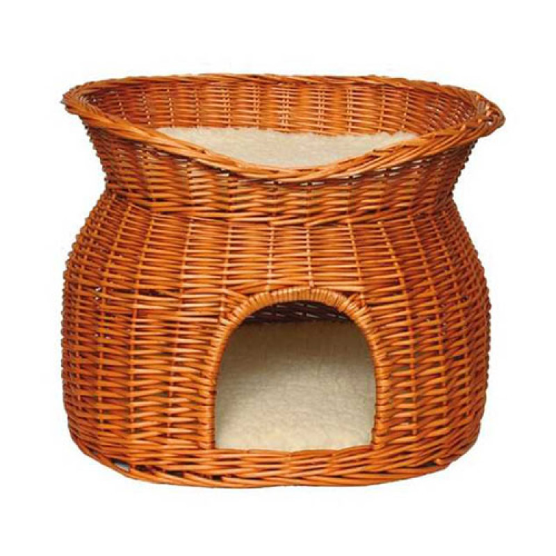 Trixie 54X43X37cm İki Katlı Kedi Yatağı | Yuvalı Kedi Yatağı Trixie 54X43X37cm İki Katlı Kedi Yatağı | Yuvalı Kedi Yatağı